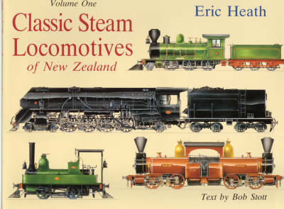 Book cover for Classic Steam Locomotives of New Zealand