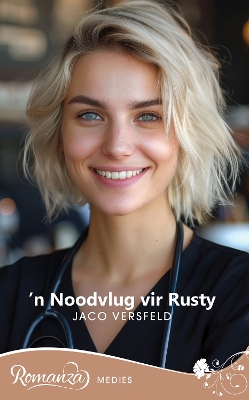 Book cover for 'n Noodvlug vir Rusty