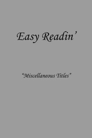 Cover of Easy Readin'