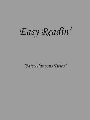 Book cover for Easy Readin'