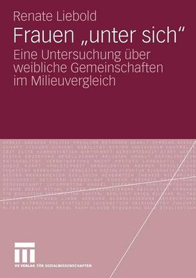 Book cover for Frauen "unter sich"