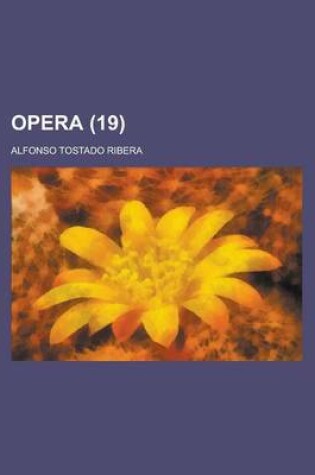 Cover of Opera Volume 19
