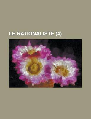 Book cover for Le Rationaliste (4)