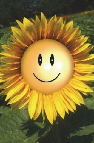 Cover of Sunflower Smiley Face Journal Notebook