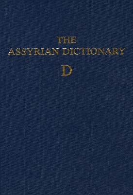 Cover of Assyrian Dictionary of the Oriental Institute of the University of Chicago, Volume 3, D