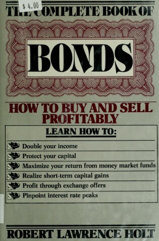 Cover of The Complete Book of Bonds