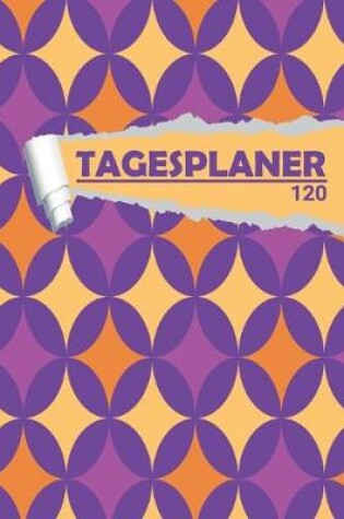 Cover of Tagesplaner Vintage Retro Muster 70er 80er Jahre