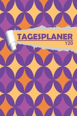 Book cover for Tagesplaner Vintage Retro Muster 70er 80er Jahre