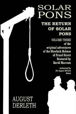 Book cover for The Return of Solar Pons