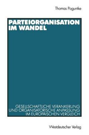 Cover of Parteiorganisation Im Wandel