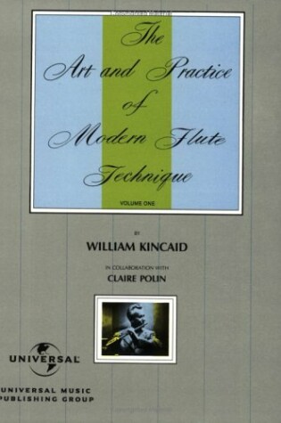 Cover of The Art and Practice of Modern Flute Technique, Vol 1