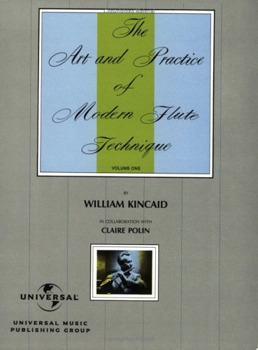 Book cover for The Art and Practice of Modern Flute Technique, Vol 1