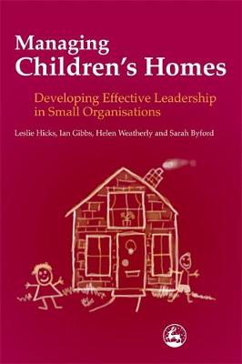 Book cover for Managing Children's Homes