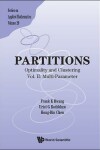 Book cover for Partitions: Optimality And Clustering - Vol Ii: Multi-parameter