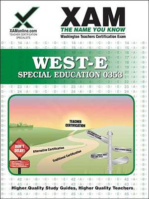 Book cover for West-E 0353 Special Education
