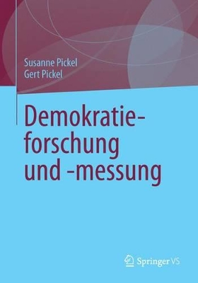 Book cover for Demokratieforschung Und -Messung