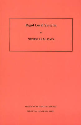 Book cover for Rigid Local Systems. (AM-139), Volume 139