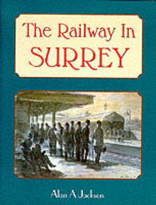 Book cover for The Railway in Surrey