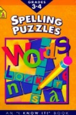 Cover of Spelling Puzzles Grades 3 and 4-Workbook