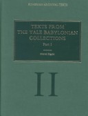 Book cover for Texts from the Yale Babylonian Collections