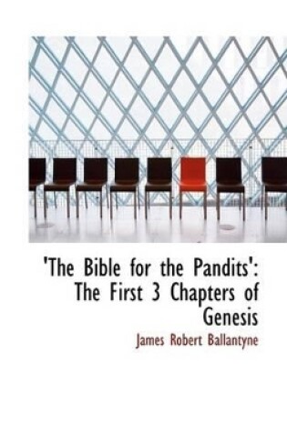 Cover of The Bible for the Pandits'