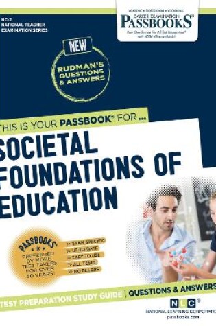 Cover of Societal Foundations of Education (NC-2)