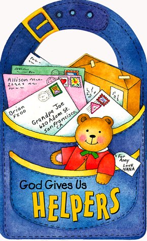 Book cover for God Gives Us Helpers, Handle Board Bks