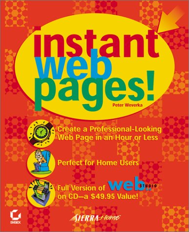 Book cover for Instant Web Pages!