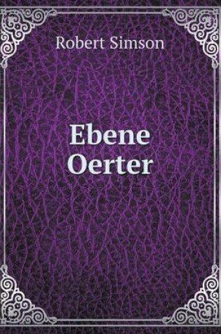 Cover of Ebene Oerter