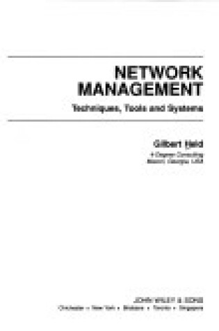 Cover of Network Management