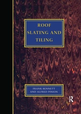 Book cover for Roof Slating and Tiling