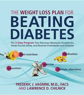 Book cover for Weight Loss Plan for Beating Diabetes, The: The 5-Step Program That Removes Metabolic Roadblocks, Sheds Pounds Safely, and Reverses Prediabetes