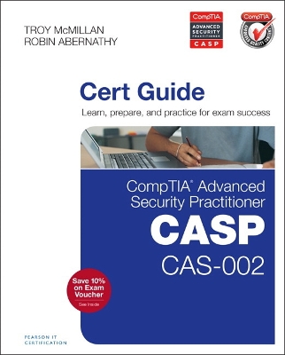 Book cover for CompTIA Advan Sec Practitioner (CASP) CAS-002 Auth Cert Gd MyITCertificationlab - Access Card