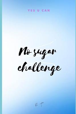 Book cover for no sugar challenge