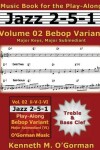 Book cover for Jazz 2-5-1 Volume 02 Bebop Variant