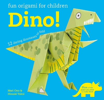 Book cover for Fun Origami for Children: Dino!