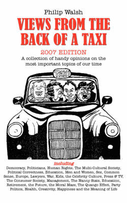 Book cover for Views From The Back of a Taxi