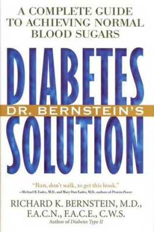 Cover of Dr Bernstein's Diabetes Solution