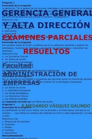 Cover of Gerencia General Y Alta Direcci