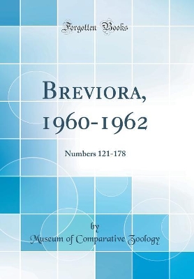 Book cover for Breviora, 1960-1962: Numbers 121-178 (Classic Reprint)