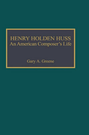 Cover of Henry Holden Huss