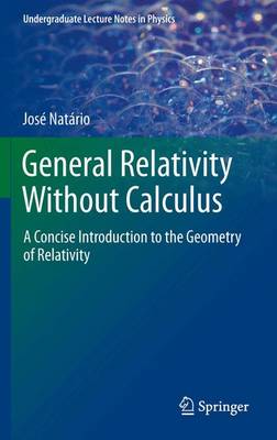 Cover of General Relativity Without Calculus