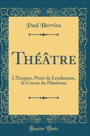 Cover of Théâtre