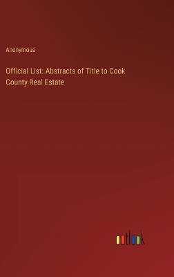 Book cover for Official List