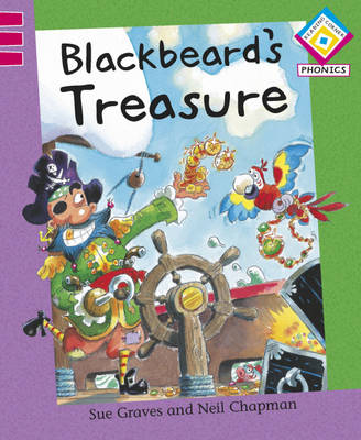Book cover for Reading Corner Phonics: Blackbeard's Treasure