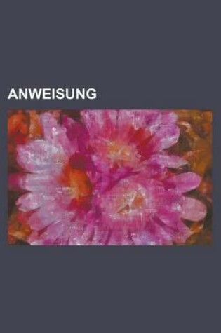 Cover of Anweisung