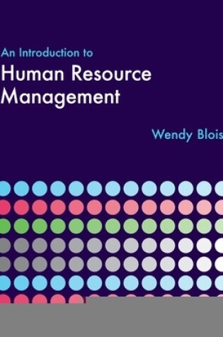 Cover of An Introduction to Human Resource Management