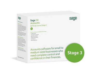 Book cover for Sage 50 Accounts V22 Stage 3 Workbooks