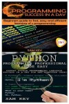 Book cover for Python Programming Professional Made Easy & C Programming Success in a Day