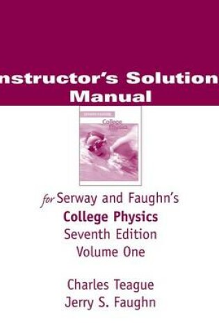 Cover of Ism-College Physics V1, 7e